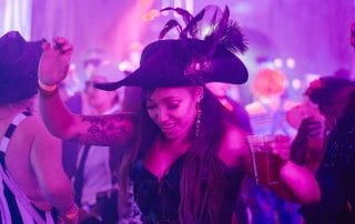 Denver Halloween party celebration dancing fun Best in Denver